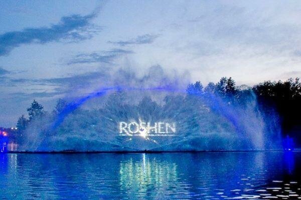 Вінницький фонтан Roshen