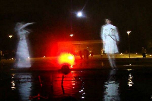 Танцюючий фонтан у місті Батумі