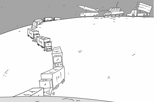 Аніматори створили викривальний мультик про російський «гуманітарний конвой» (Відео)