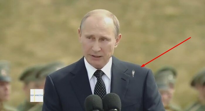 Промову Путіна зіпсував казус із пташкою (Відео)